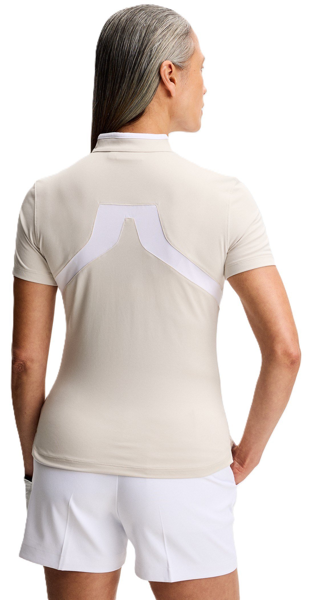 J.Lindeberg Katie dames top, moonbeam