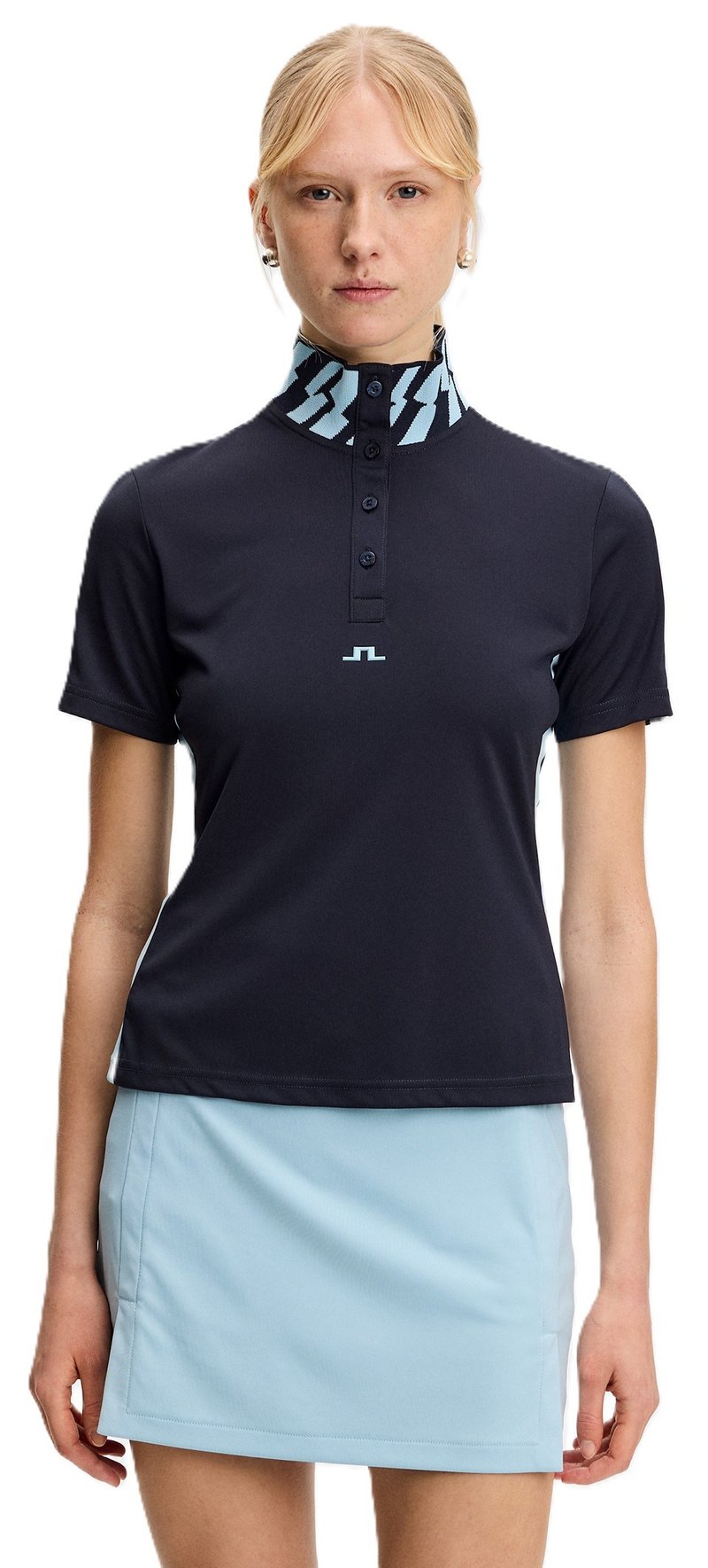 J.Lindeberg Pip dames polo, JL navy