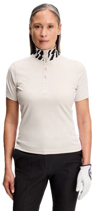 J.Lindeberg Pip dames polo, moonbeam