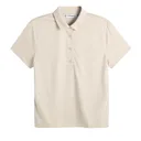 J.Lindeberg Caitlyn dames polo, flight bridge moonbeam