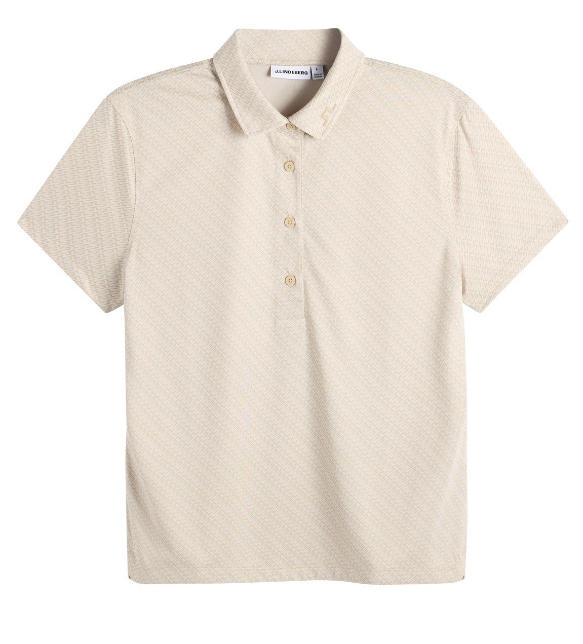 J.Lindeberg Caitlyn dames polo, flight bridge moonbeam