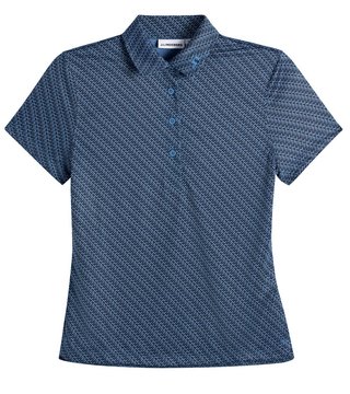 J.Lindeberg Caitlyn dames polo, flight bridge navy