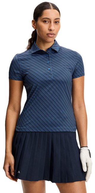 J.Lindeberg Caitlyn dames polo, flight bridge navy