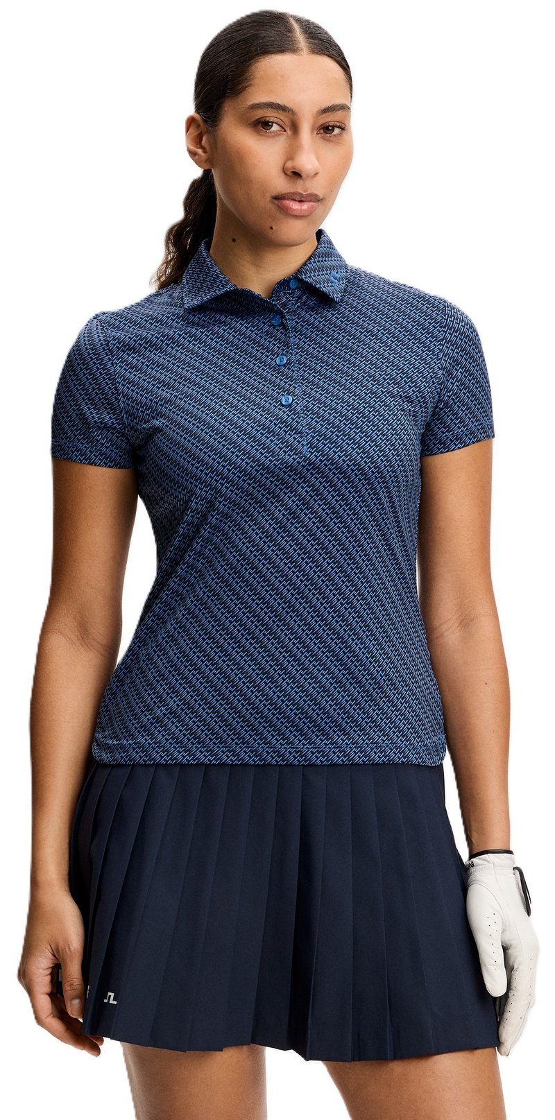 J.Lindeberg Caitlyn dames polo, flight bridge navy