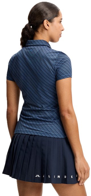 J.Lindeberg Caitlyn dames polo, flight bridge navy