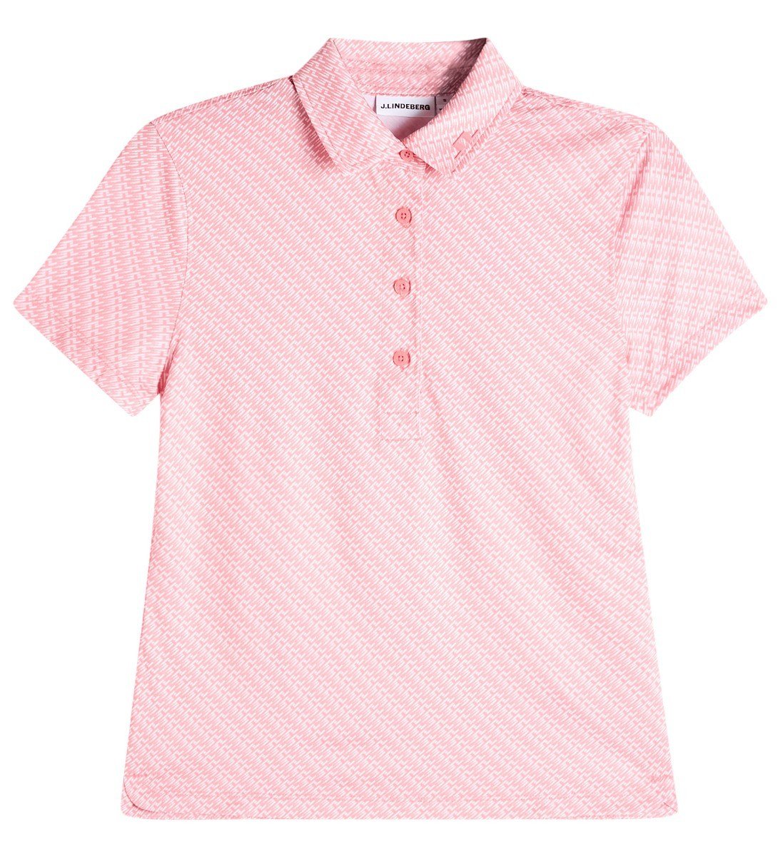 J.Lindeberg Caitlyn dames polo, flight bridge flamingo