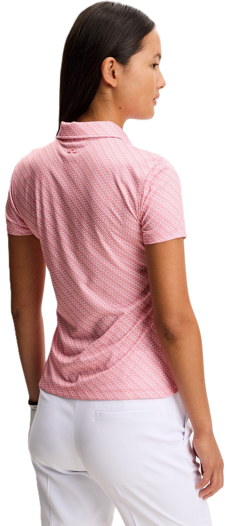 J.Lindeberg Caitlyn dames polo, flight bridge flamingo