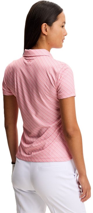 J.Lindeberg Caitlyn dames polo, flight bridge flamingo