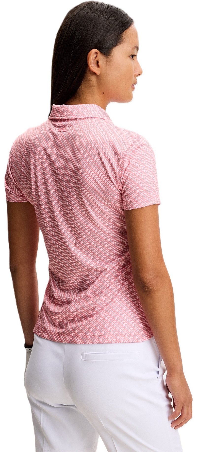 J.Lindeberg Caitlyn dames polo, flight bridge flamingo