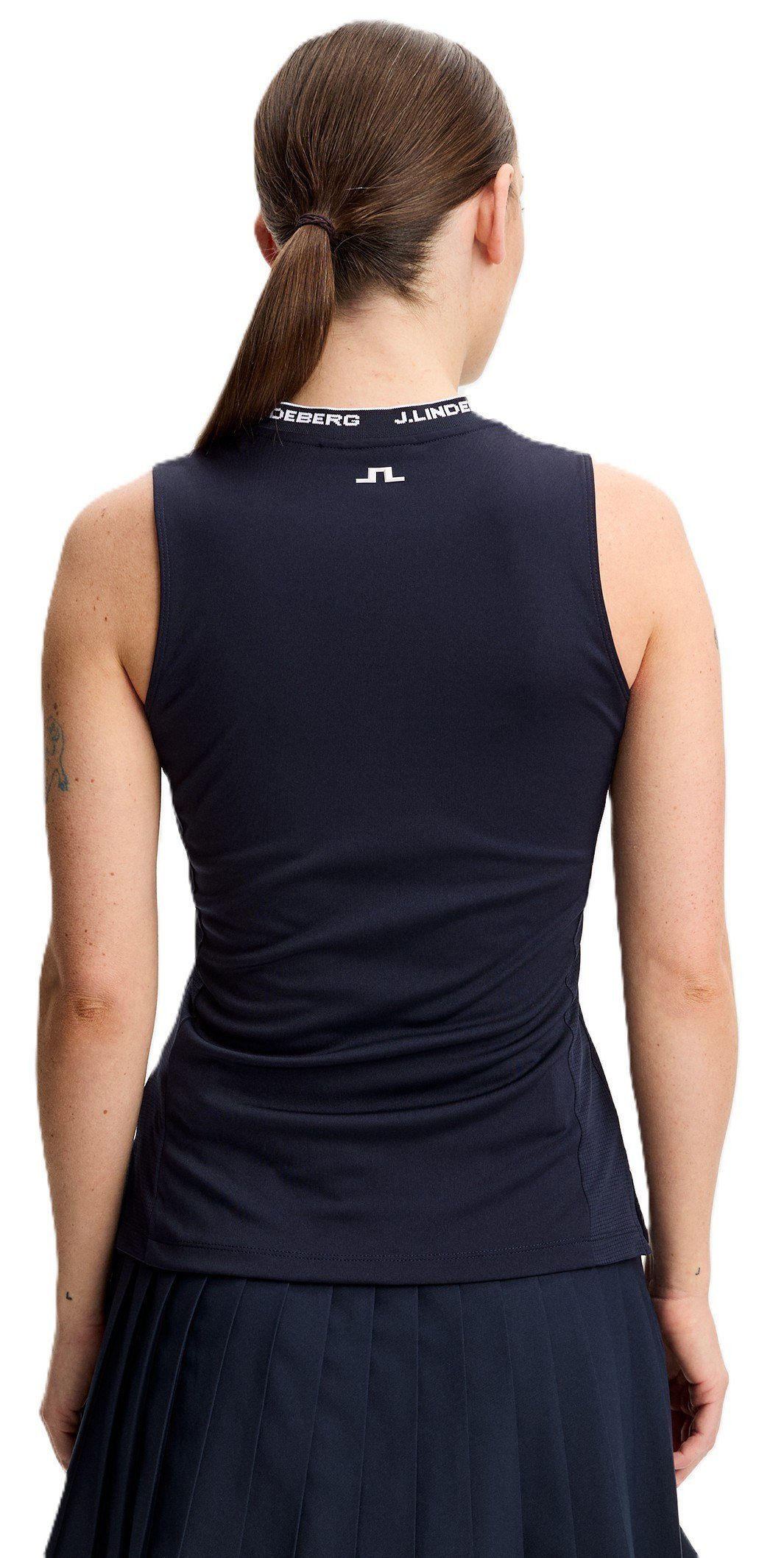 J.Lindeberg Leya Sleeveless dames polo, JL Navy