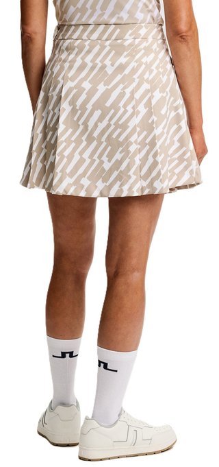 J.Lindeberg Alesia Print dames skort, oak island fossil