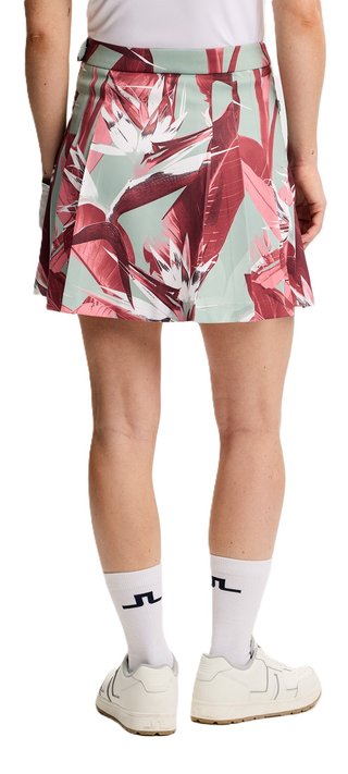 J.Lindeberg Alesia Print dames skort, paradise jadeite