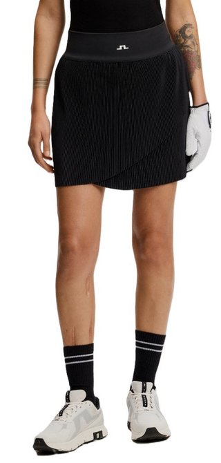 J.Lindeberg Brit dames skort, zwart