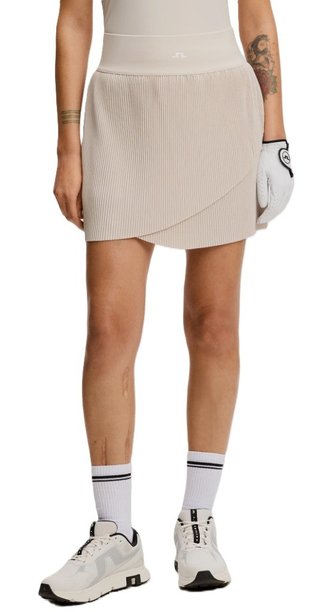 J.Lindeberg Brit dames skort, moonbeam