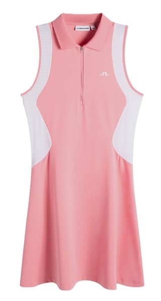 J.Lindeberg Krissi dames jurk, flamingo plume