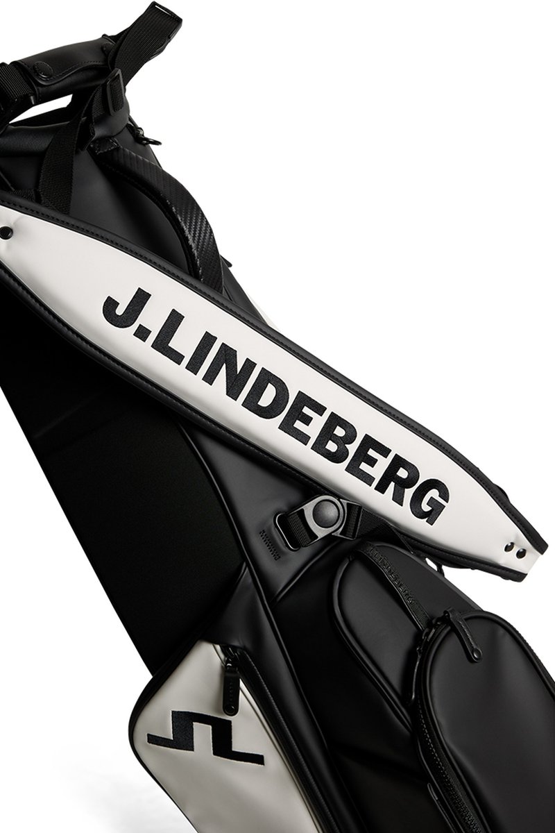 J.Lindeberg Sunday Golf stand bag, zwart