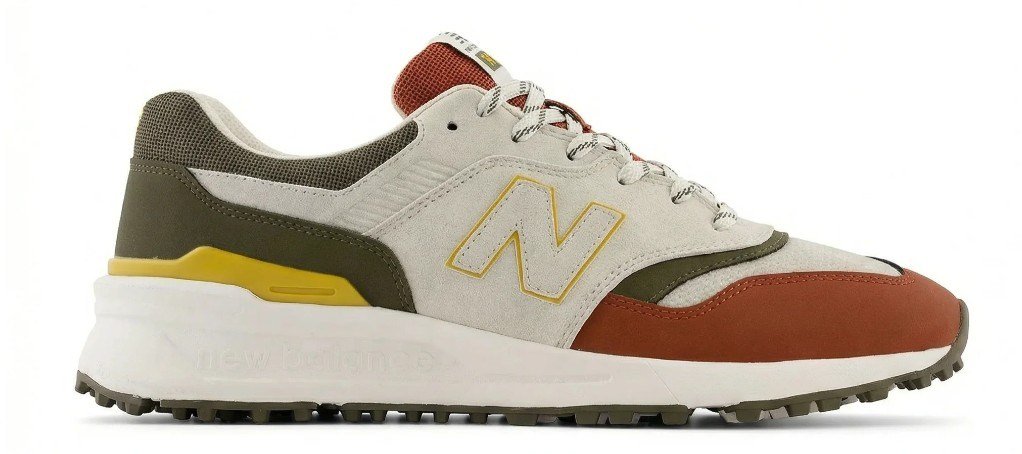 New Balance 997 SL heren golfschoenen, olijf/taupe