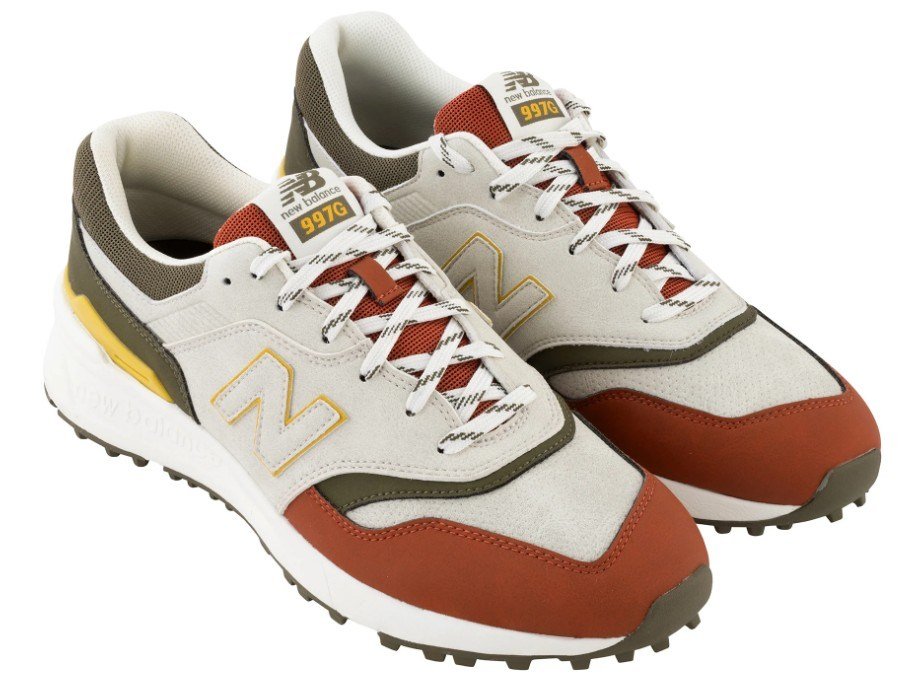 New Balance 997 SL heren golfschoenen, olijf/taupe
