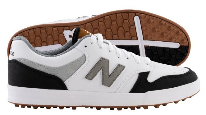 New Balance New Balance Golf 480 SL heren golfschoenen, breed, wit/zwart