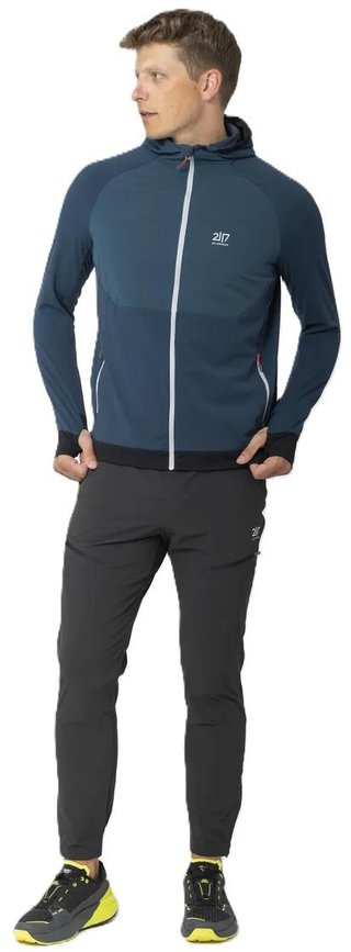 2117 of Sweden Lappea Hybrid heren jack, navy