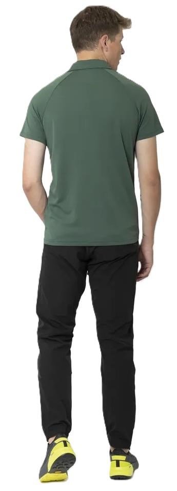 2117 of Sweden Fröseke Technical Pique heren polo, forest green