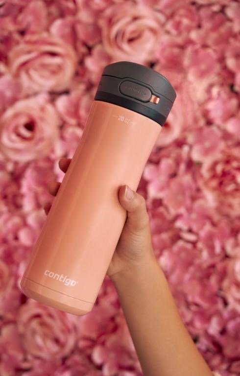 Contigo Jackson Chill Thermo drinkfles 590 ml, roze limonade