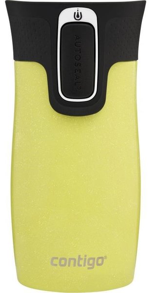 Contigo Contigo West Loop Mini Travel Mug 300 ml, limelight, geel