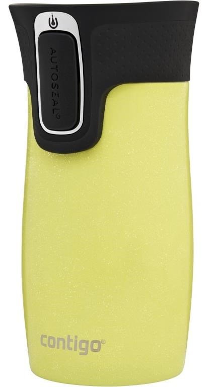 Contigo Contigo West Loop Mini Travel Mug 300 ml, limelight, geel
