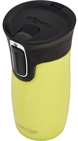 Contigo Contigo West Loop Mini Travel Mug 300 ml, limelight, geel