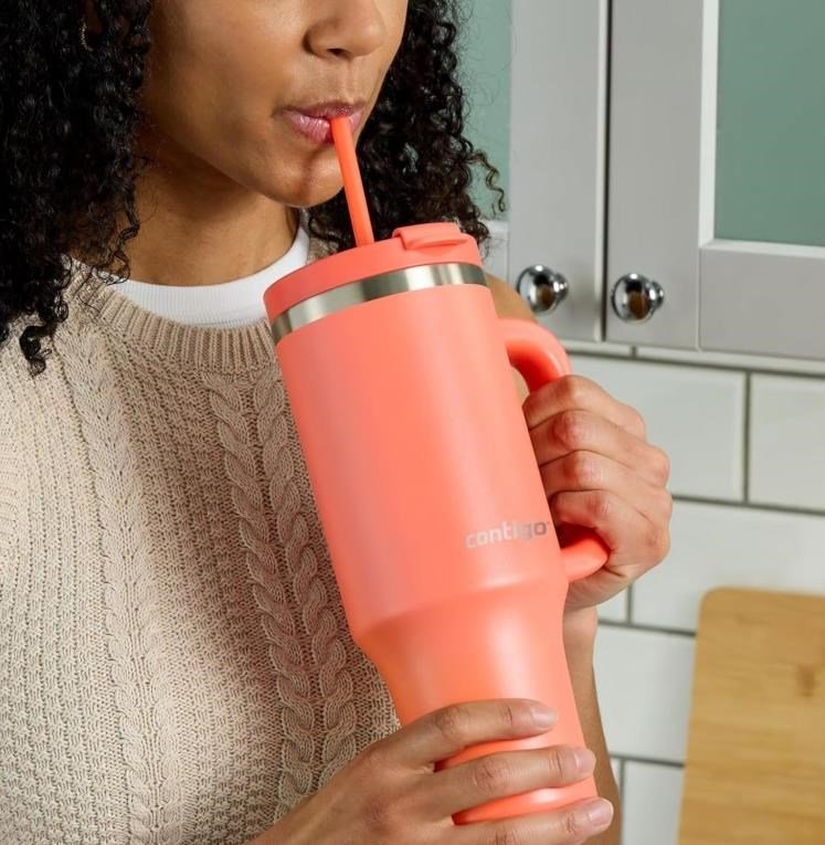 Contigo Contigo Thermalock Tumbler mug 1200 ml oranje