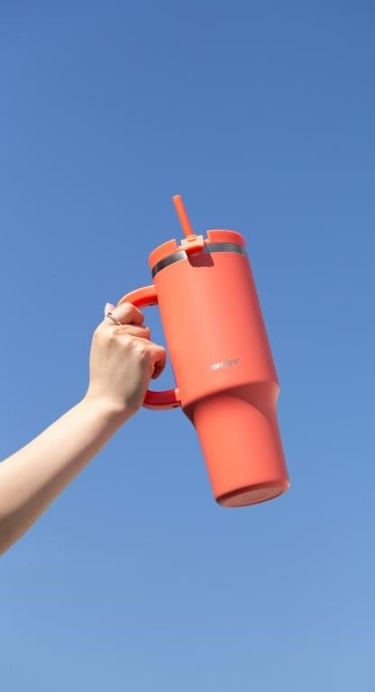 Contigo Contigo Thermalock Tumbler mug 1200 ml oranje