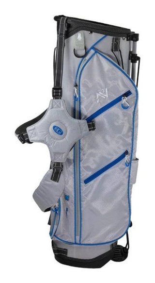 U.S. Kids Golf ULW-60 AV2 junior stand bag, grijs/blauw