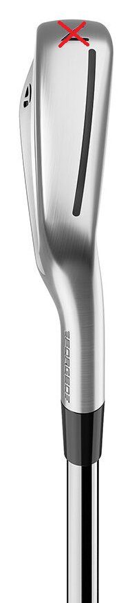 TaylorMade P790 heren ijzers, staal