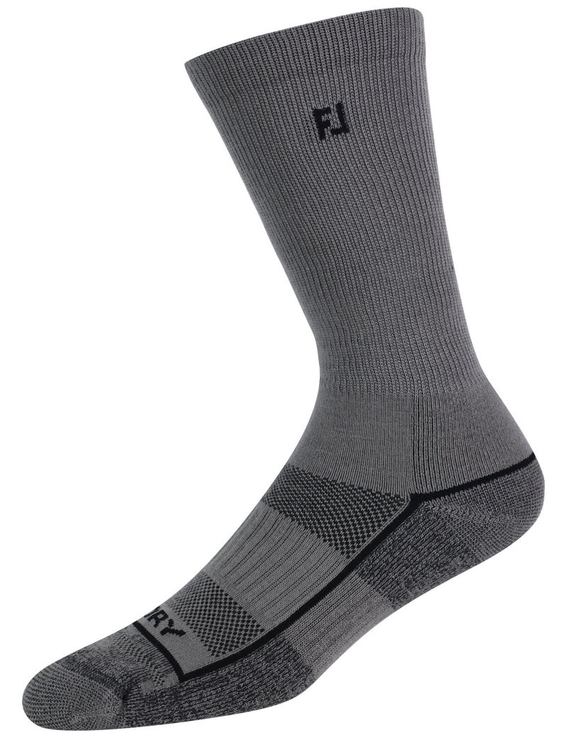 FootJoy ProDry Crew heren sokken, grijs, EUR 39-46 (paar)
