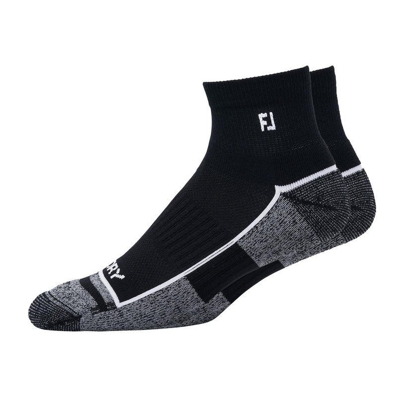 FootJoy ProDry Quarter heren sokken, zwart
