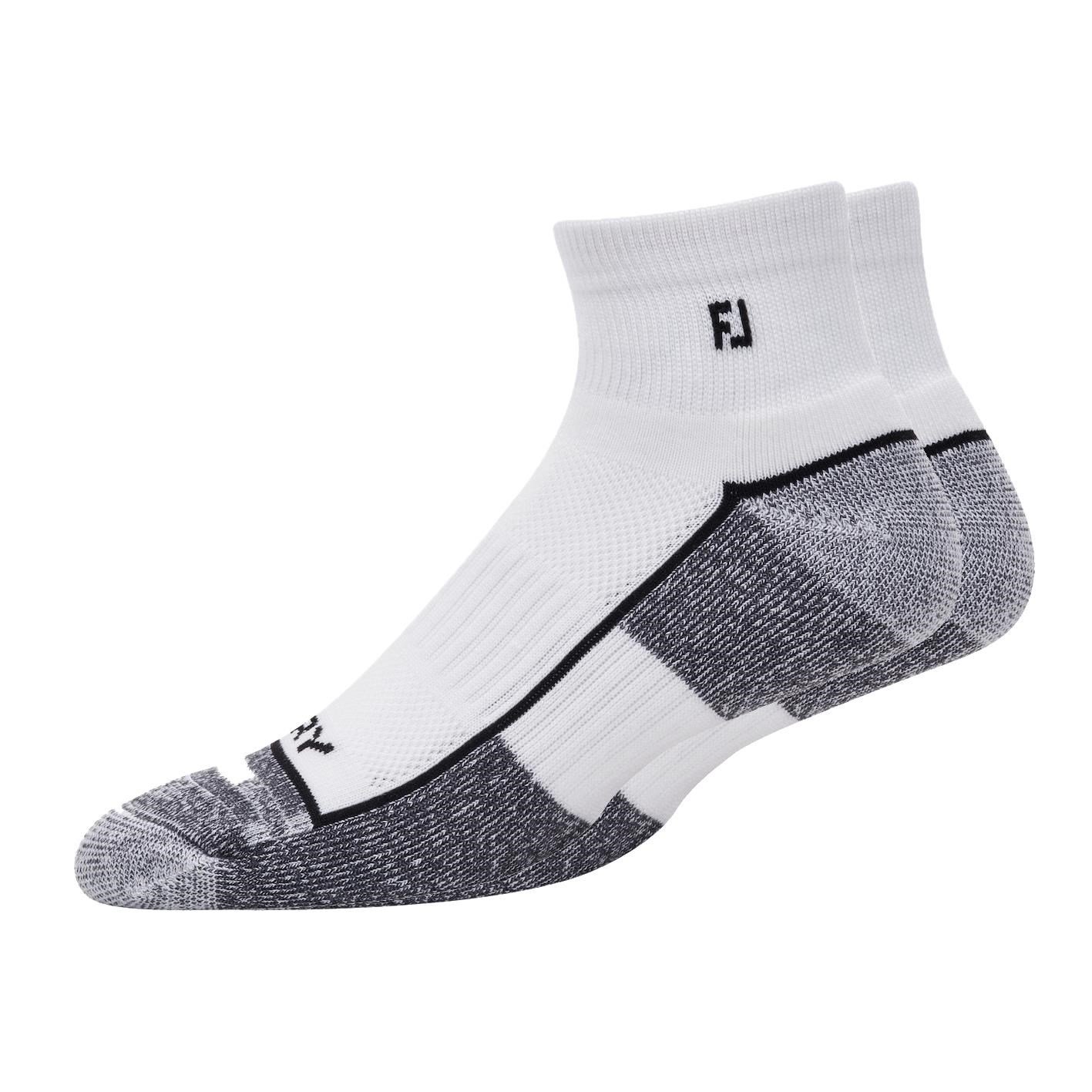 FootJoy ProDry Quarter heren sokken, wit
