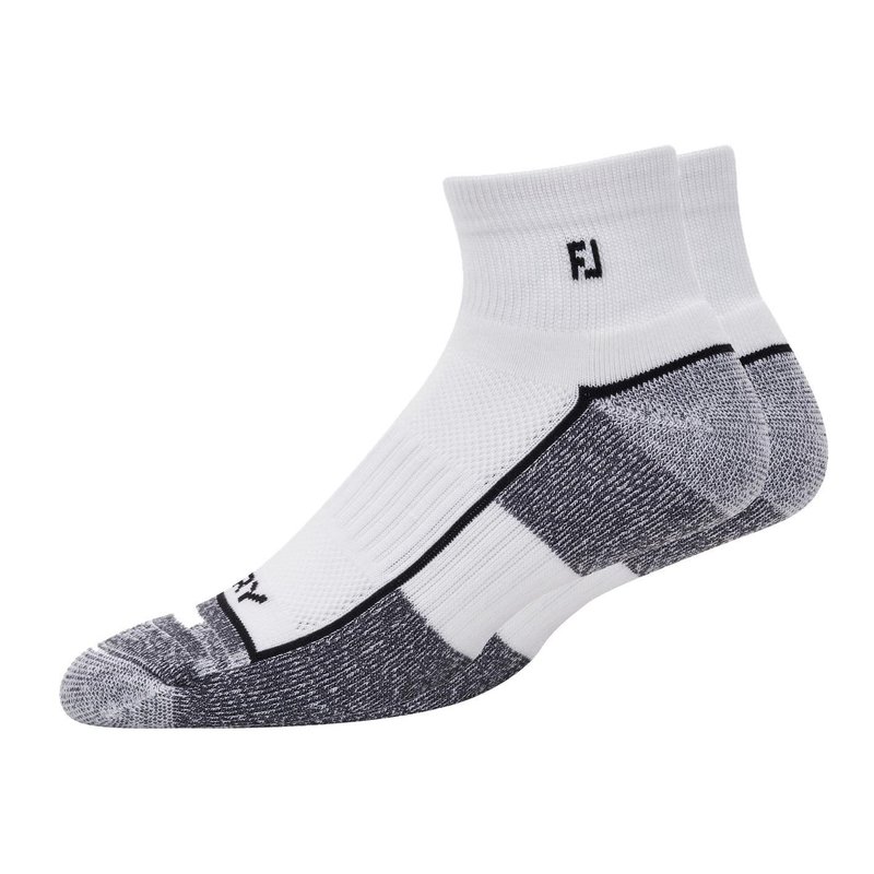 FootJoy ProDry Quarter heren sokken, wit