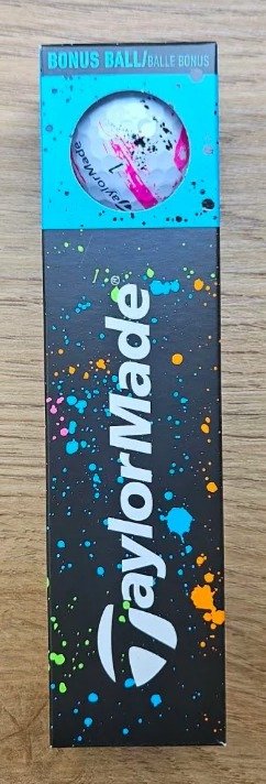 TaylorMade SpeedSoft Ink golfballen, mix kleuren (blauw, groen, oranje, roze)