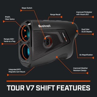 Bushnell Tour V7 Shift laser rangefinder