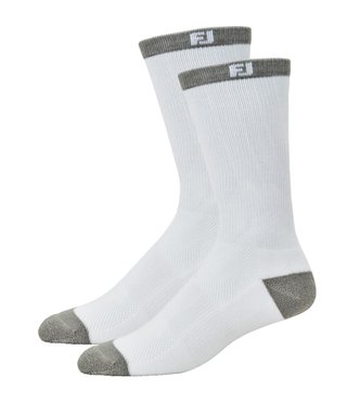 FootJoy ProDry Crew Junior sokken, wit