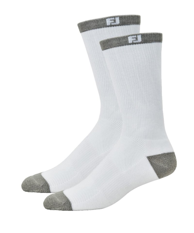 FootJoy ProDry Crew Junior sokken, wit