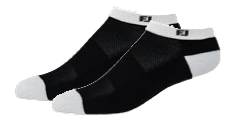 FootJoy ProDry Sport Junior sokken, Assorted camo/solid, UK 2-6/EUR 34-39 (1pair), zwart