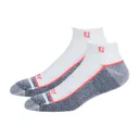 FootJoy ProDry Sport sokken, wit/rood/navy