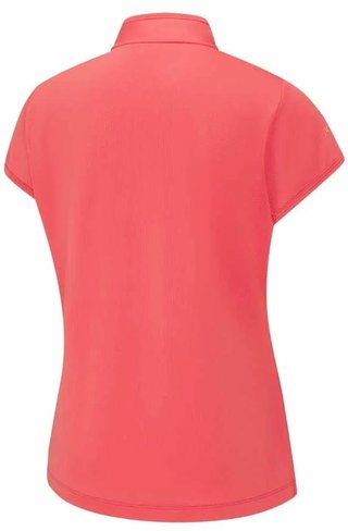 PING Evetta Jacquard dames polo, paradise pink