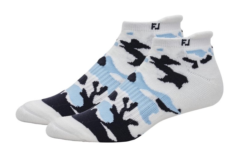 FootJoy ProDry Roll-Tab heren sokken, wit camo