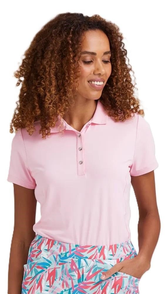 PING Sedona dames polo, tickled pink