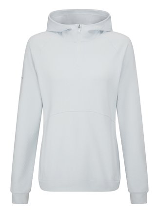 PING Rhona Textured dames hoodie, soft grey