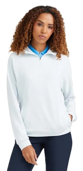 PING Rhona Textured dames hoodie, soft grey