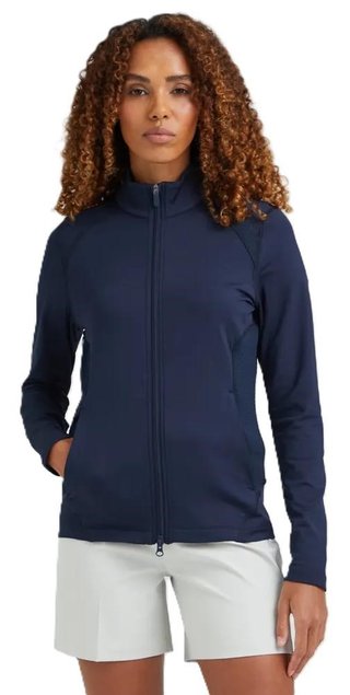PING Eda Lightweight Full Zip dames jack, navy