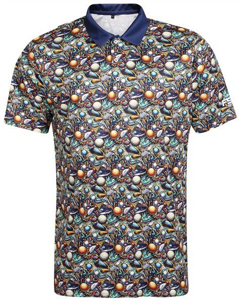 Fashion Sports Wear Bergen heren polo, navy/green